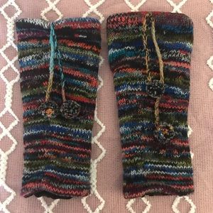 Sherpa leg warmers